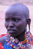Ragazza Masai